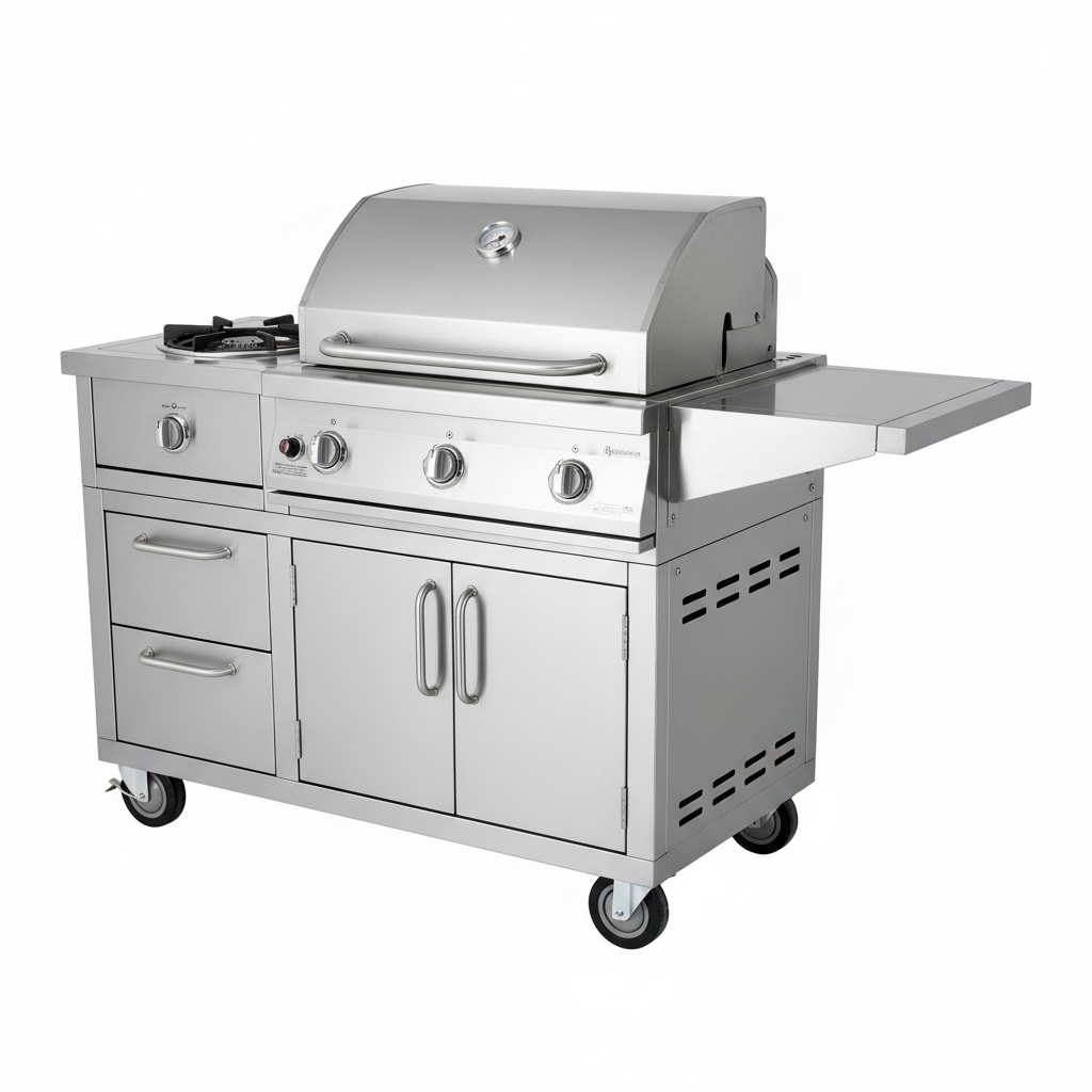GranitePeak Built-In BBQ Kitchen