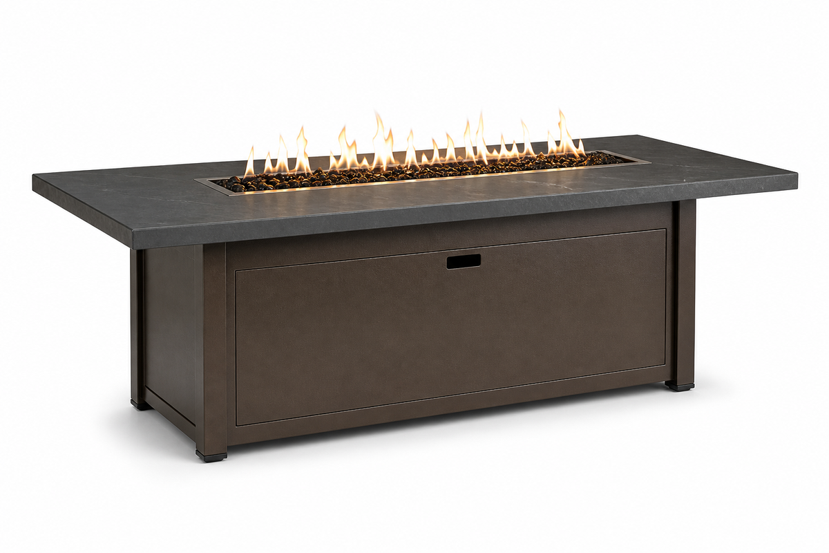 FlameTable 72-Inch Fire Pit Table