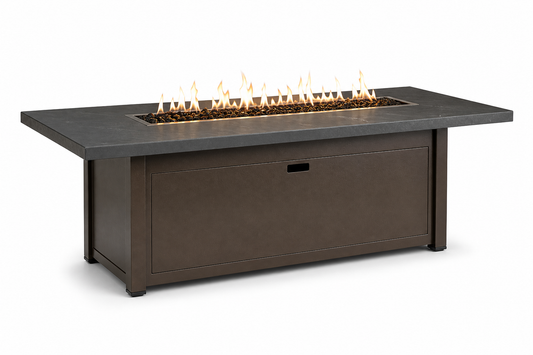 FlameTable 72-Inch Fire Pit Table