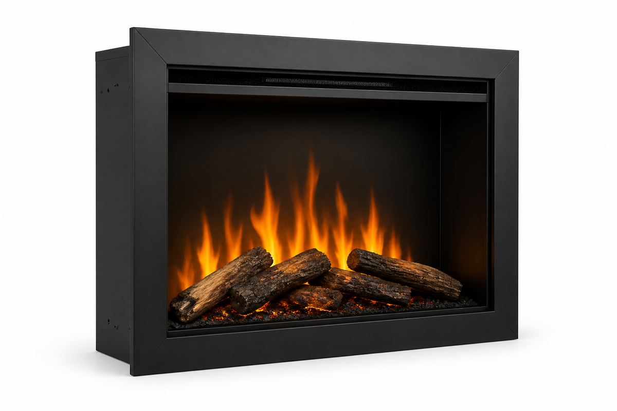 HearthLine Recessed Wall Fireplace