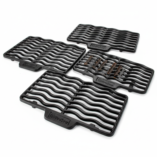 ProSear Cast Iron Replacement Grill Grates set of 3 with porcelain coating