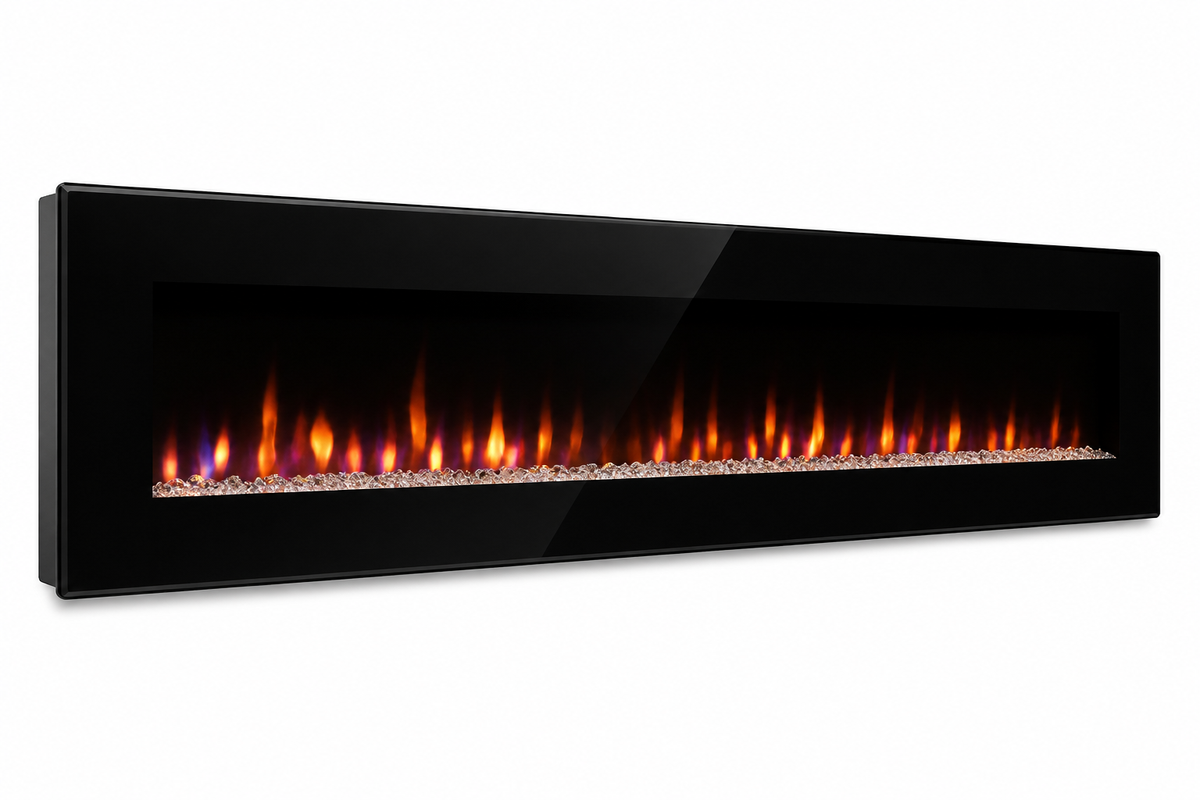 LuxeFlame Linear Wall Fireplace