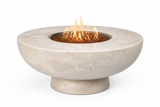 PatioFlame Round Stone Fire Bowl