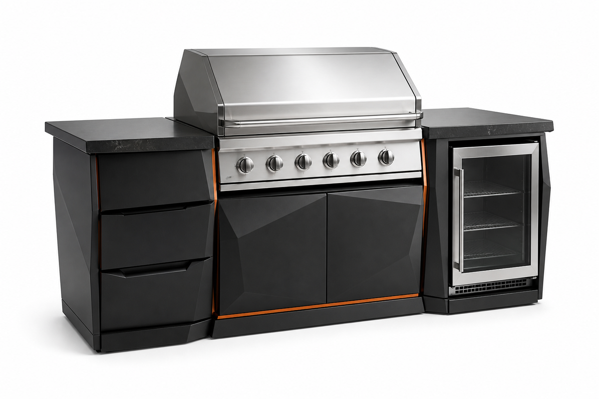 TitanEdge Outdoor Gas Grill Island