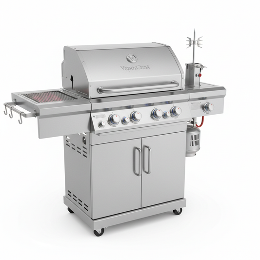 VaporCrest 5-Burner Freestanding Gas Grill