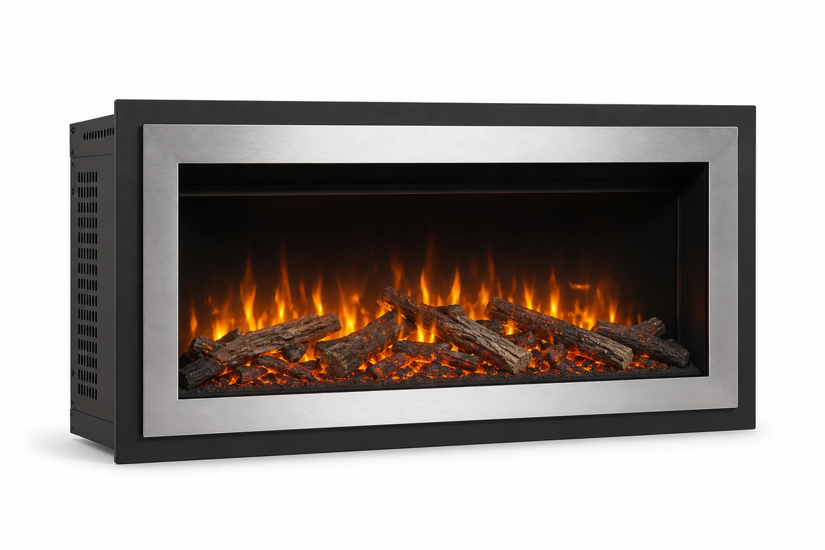 VistaHeat Built-In Electric Fireplace